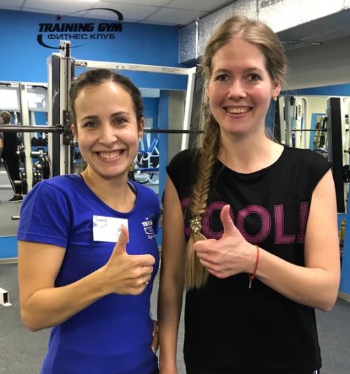 Персональная тренировка в фитнес клубе Training - gym. 01