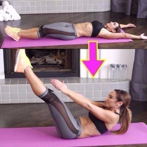 Комплекс ежедневных упражнений, чтобы быть в форме. 03