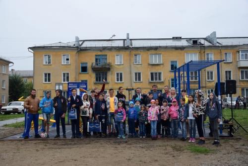 К главному празднику Кузбасса - дню шахтёра компания белаз - 24 сделала гурьянам подарки. 05