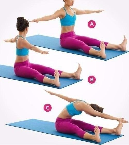 Упражнения на пресс, которые помогут сделать животик плоским. 05