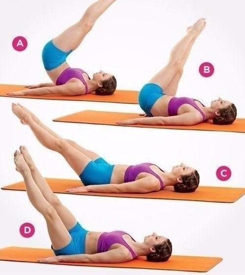 Упражнения на пресс, которые помогут сделать животик плоским. 03