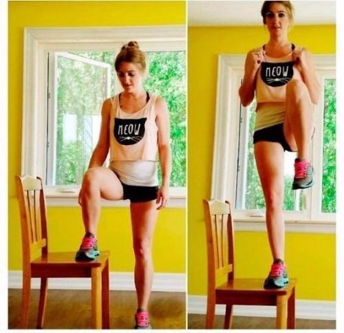 Комплексная тренировка со стулом? 03