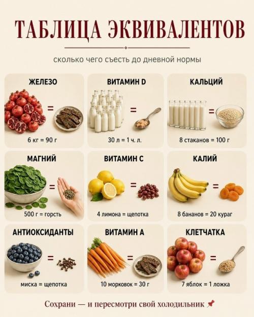 Чтобы закрыть дневную норму железа гранатом, пришлось бы съесть 6 кг граната или всего 90 г печени. 04