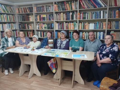 Санаторий на дому. 5 день - час библиотерапии Шаги к Долголетию. 01