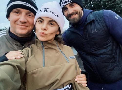 Настя Каменских и Потап занимаются спортом вместе! 02