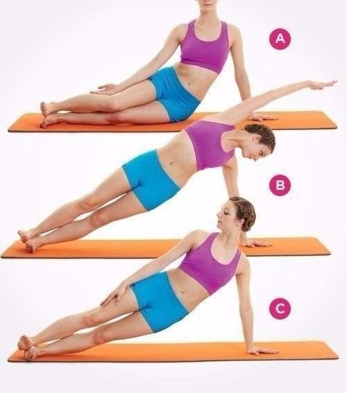 Упражнения на пресс, которые помогут сделать животик плоским. 04