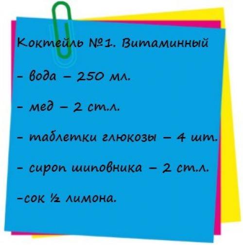 Что пить после тренировки? 01 Что пить после тренировки? 01