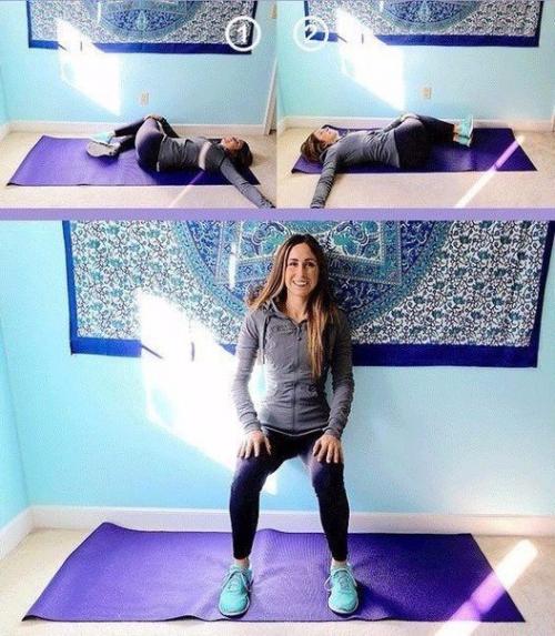 Лучшие упражнения, чтобы успокоить боль в спине или расслабится в конце дня? 02