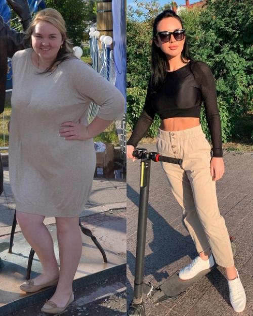 Девушка Марина похудела на 41 кг. 01