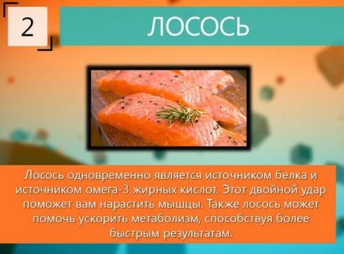 Лучшие продукты для набора мышечной массы? 01