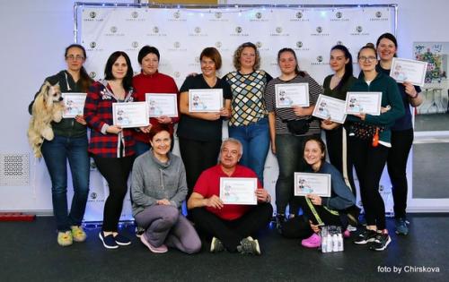 14-15 Декабря мы посетили семинар по дог - фитнесу с Людмилой вольской в Москве! 03