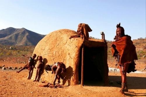 Красавицы племени химба. 08