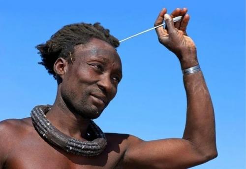 Красавицы племени химба. 09