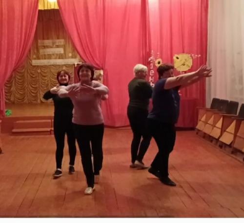 Чиганакский СДК.  Фитнес под музыку. 01