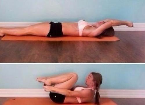 Талия плоский живот! 08