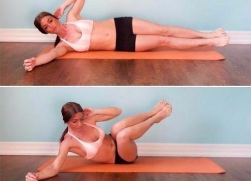 Талия плоский живот! 06