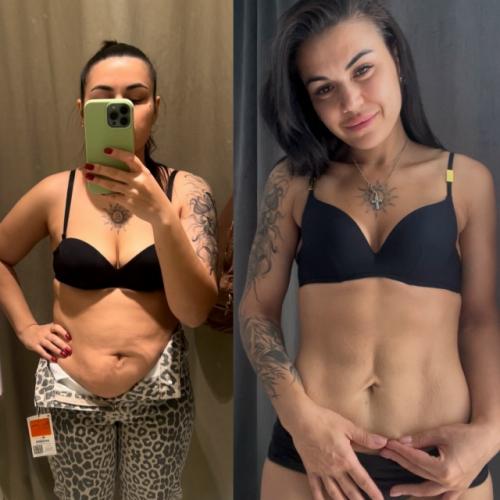 За 10 лет я была в разных композициях тела. 04