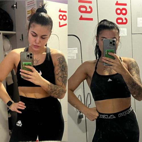 За 10 лет я была в разных композициях тела. 02