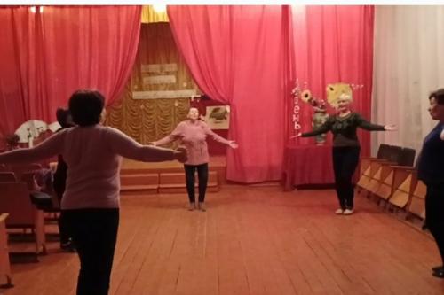 Чиганакский СДК.  Фитнес под музыку. 02