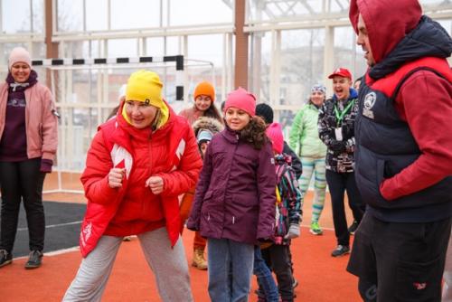 В день народного единства прошла праздничная тренировка в рамках проекта Мой Спортивный Район. 01
