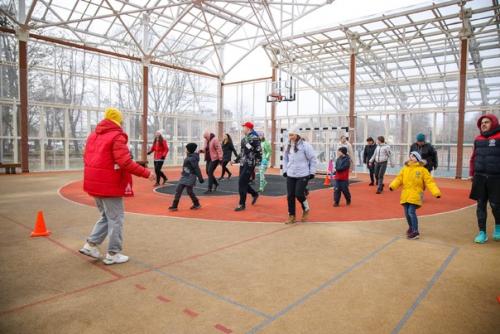 В день народного единства прошла праздничная тренировка в рамках проекта Мой Спортивный Район. 03