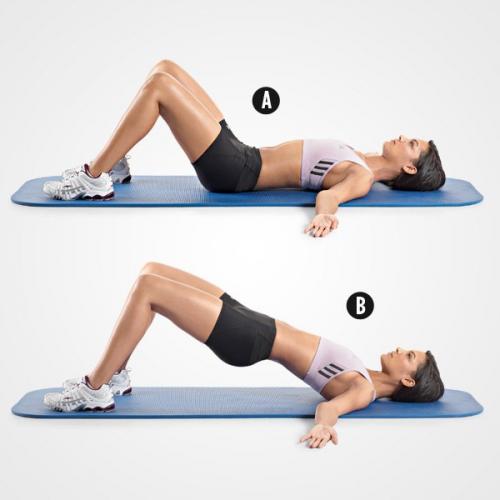 Упражнения для любительниц каблуков. 05