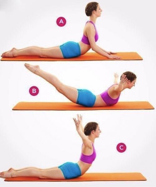 Красивая спина и животик. 05