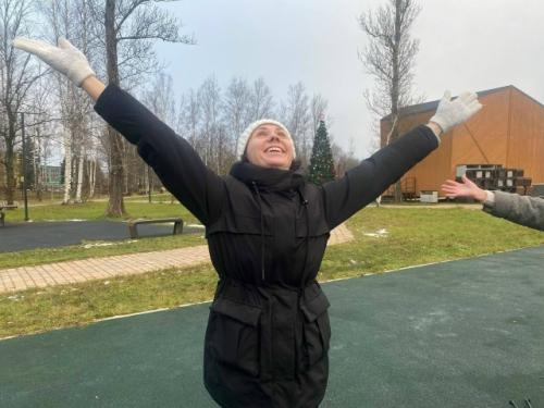 Какое же утро без разминки?  