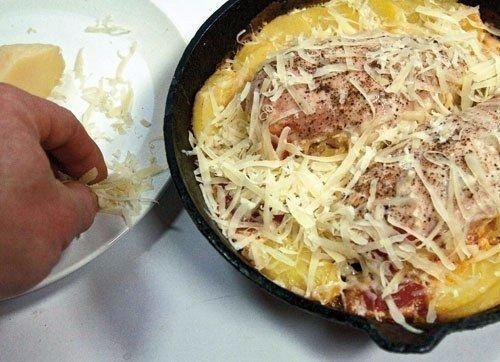 Куриные грудки, запеченные в сливках под сыром. 04 Куриные грудки, запеченные в сливках под сыром. 04