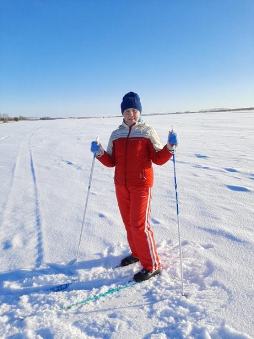 Ну, наконец - то я встала на свои лыжи! 01