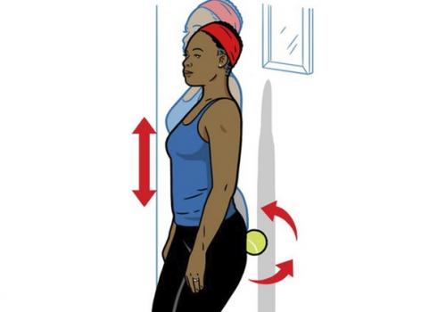 Избавляемся от болей в шее, ногах и тазобедренных суставах при помощи теннисных мячей. 02 Избавляемся от болей в шее, ногах и тазобедренных суставах при помощи теннисных мячей. 02