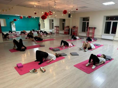 Фитнес + стретчинг дети.

