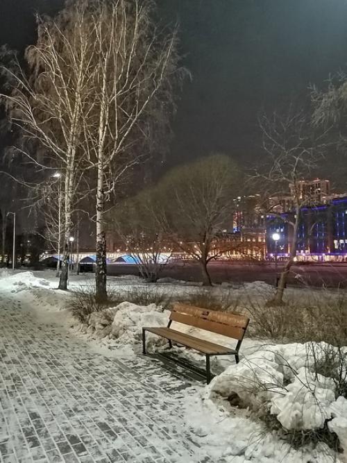 Здоровая традиция.  Кто-то каждый год 31 декабря ходит в баню, а я по субботам гуляю по набережной. 02