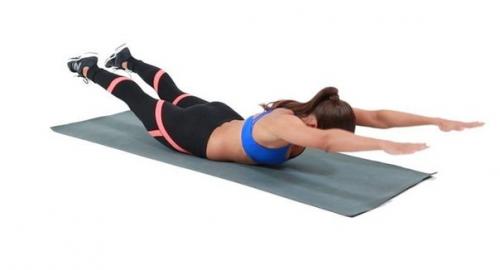 Простые, но суперэффективные упражнения для пресса и ягодиц! 05