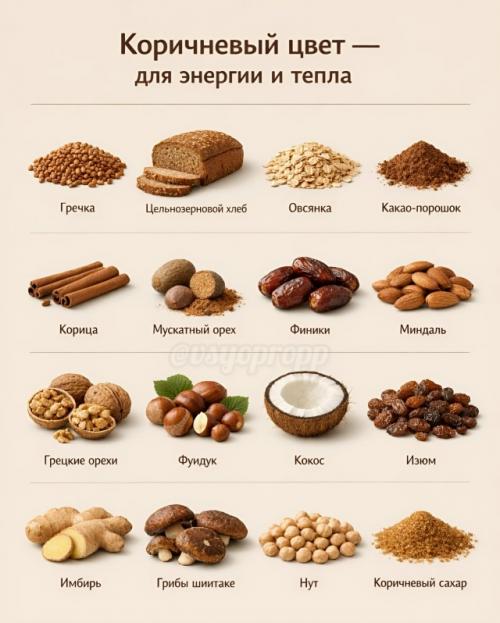 Цвет продуктов - это не просто эстетика. 01