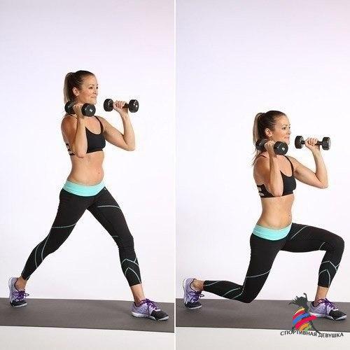 Комплекс упражнений на сжигание в области живота. 03