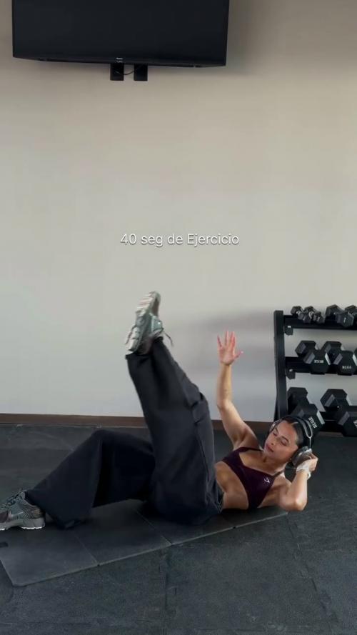 Быстрая тренировка на пресс. 04