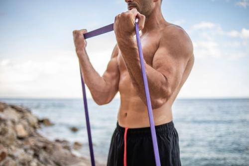 Тренируемся с фитнес - резинкой. 4. 05