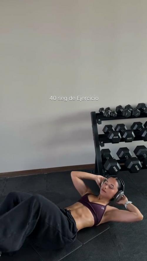 Быстрая тренировка на пресс. 03