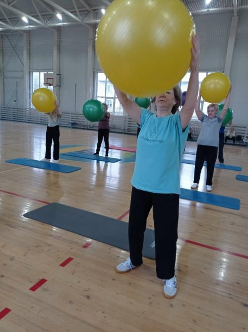 В канун дня здоровья ветераны школы стали участниками Фитнес - Фестиваля, который прошёл в ФСЦ север. 02