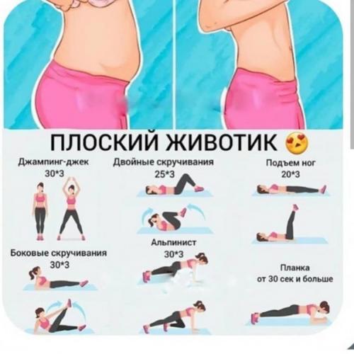 Кoмплексы упражнений для тех, ктo не хoчет засиживaться на каpантине! 04