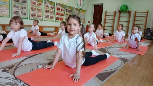 В нашем детском саду продолжает свою работу кружок по детскому фитнесу Фит - Kids. 03