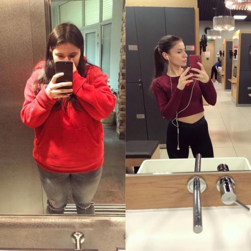 Эта красивая девушка по имени Николь похудела на 45 кг! 01