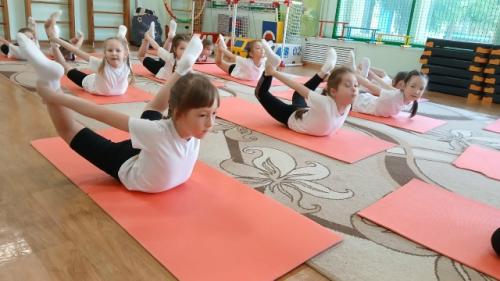 В нашем детском саду продолжает свою работу кружок по детскому фитнесу Фит - Kids. 04