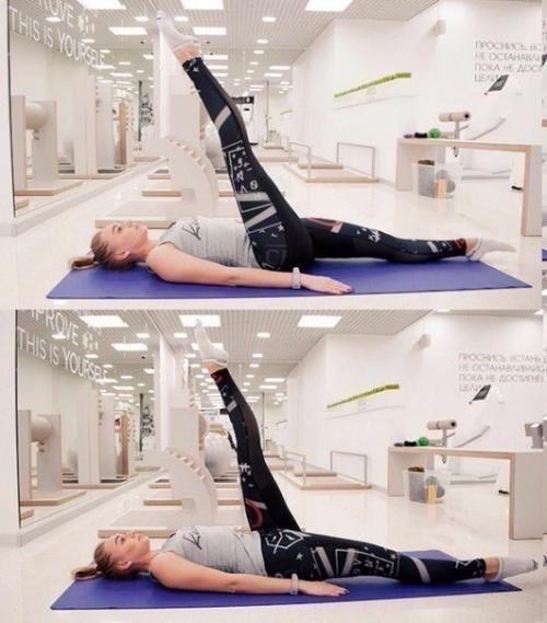 Упражнения для плоского живота. 02