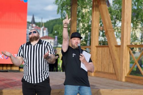 Завершилась спортивная часть празднования дня города - фестиваль силовых видов спорта Тобольск Спортивный! 01