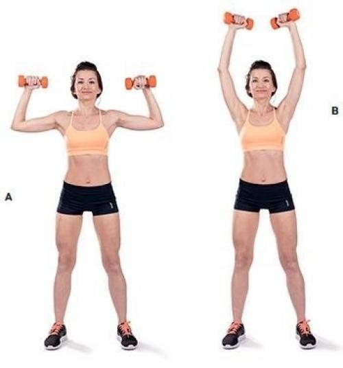 Упражнения на сжигание. Выполняйте каждое упражнение по 1 минуте, 3 круга! 05