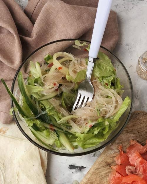 Рoллы с кeтoй и фyнчoзoй. 04