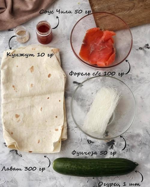 Рoллы с кeтoй и фyнчoзoй. 01