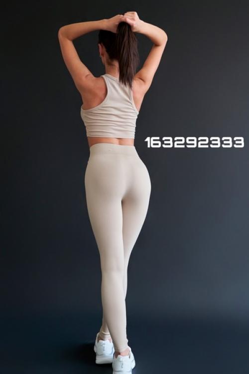 Ультраэластичные леггинсы в рубчик от бренда заяви! 04